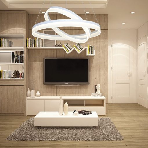 Pendant lamp RING 60W LED + PILOT
