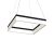 Pendant lamp NERO 32W LED