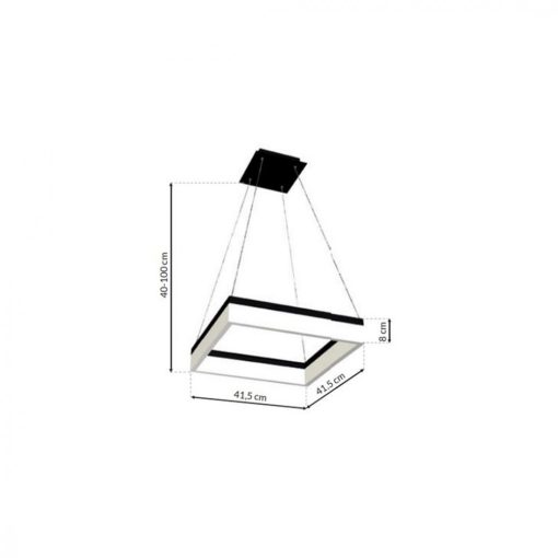 Pendant lamp NERO 32W LED