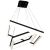 Pendant lamp NERO 80W LED