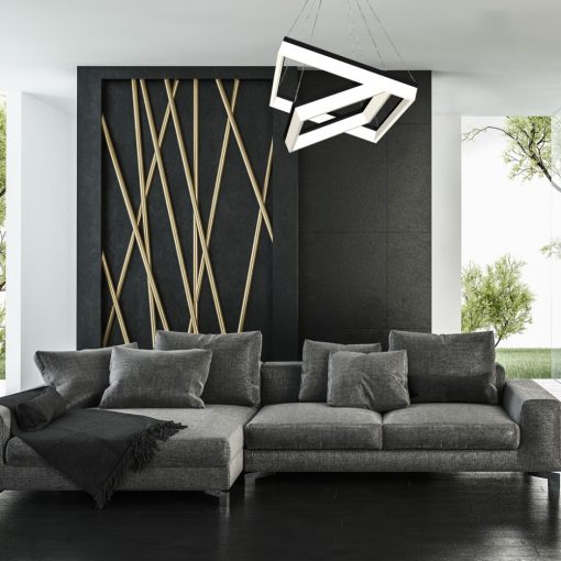Pendant lamp NERO 80W LED