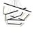 Pendant lamp NERO 140W LED