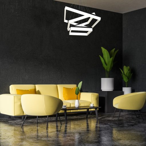 Pendant lamp NERO 140W LED