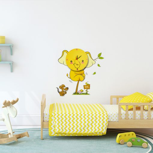 Children's lamp ELEPHANT LED CLOCK 0,6W LED