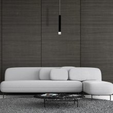 Pendant lamp CARBON 1X5W LED