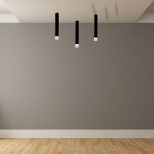 Pendant lamp CARBON 3X5W LED