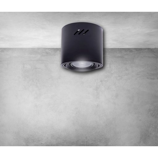 Ceiling  lamp TUBO BLACK 1xAR111 (BEZ ŻARÓWKI)