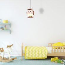 Pendant lamp OWL 1XE14 LED