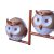 LAMPKA SUFITOWA OWL 2XG9 LED