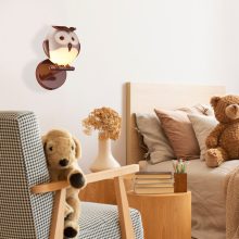 Wall lamp OWL 1XG9 LED