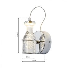Wall lamp BOTTLE 1x5W LED