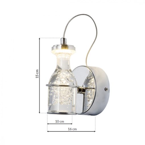 Wall lamp BOTTLE 1x5W LED
