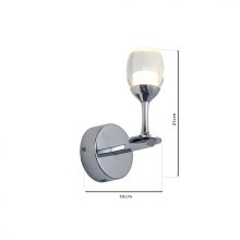 Wall lamp COPPA 1x5W LED