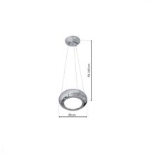 Pendant lamp MERCURIO 12W LED