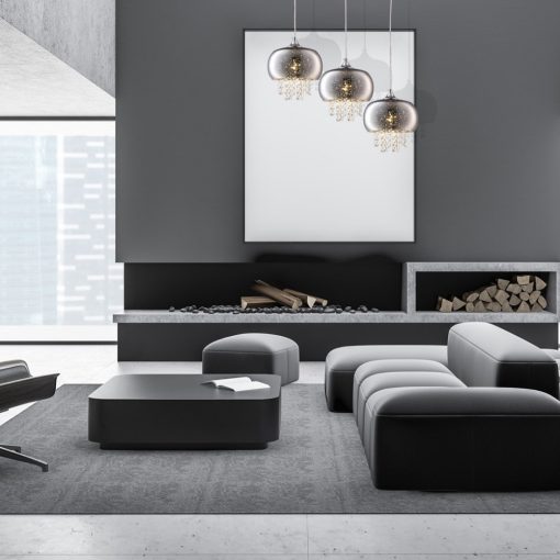 Pendant lamp STARLIGHT 3xE14