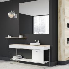 Wall lamp LUNA 1xE14 LED
