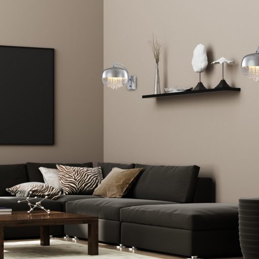 Wall lamp LUNA 1xE14 LED