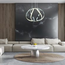 Pendant lamp GLOBE 50W LED