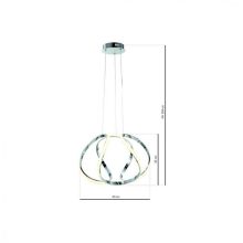 Pendant lamp GLOBE 50W LED