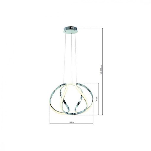 Pendant lamp GLOBE 50W LED