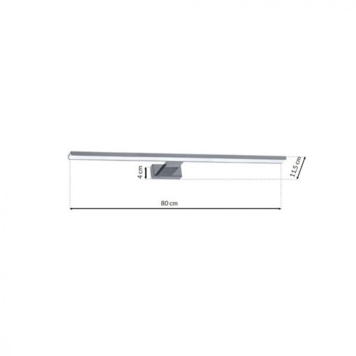Wall lamp SHINE CHROME 80cm 15W LED
