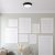 Ceiling  OHIO BLACK 24W LED Ø450mm