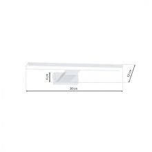 Wall lamp SHINE WHITE 30cm 7W LED