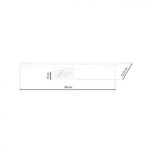 Wall lamp SHINE WHITE 40cm 7W LED
