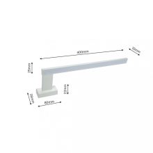Wall lamp SHINE WHITE 45cm 11W LED