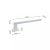Wall lamp SHINE WHITE 45cm 11W LED