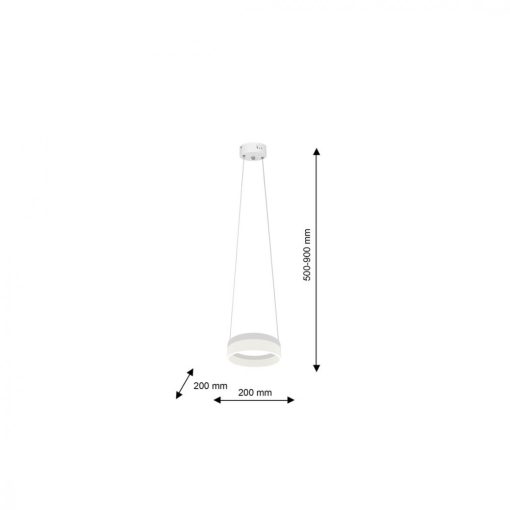 Pendant lamp RING 12W LED