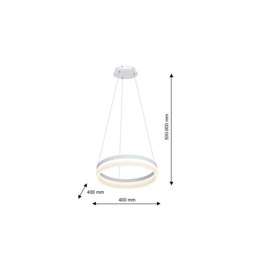 Pendant lamp RING 24W LED
