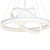Pendant lamp RING 4080 114W LED + PILOT