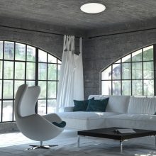 Ceiling  CRUZ 40W LED Ø400mm Ściemnialny+ Pilot