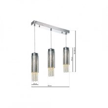 Pendant lamp MOONLIGHT 3xE14