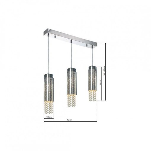 Pendant lamp MOONLIGHT 3xE14
