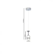 Pendant lamp COPPA 1x5W LED