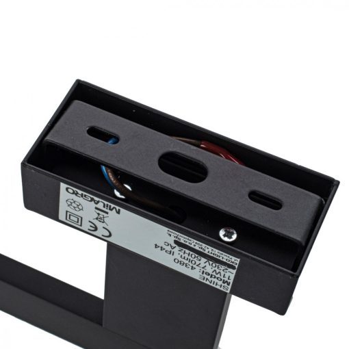 Wall lamp SHINE BLACK 45cm 11W LED