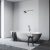 Wall lamp SHINE BLACK 45cm 11W LED
