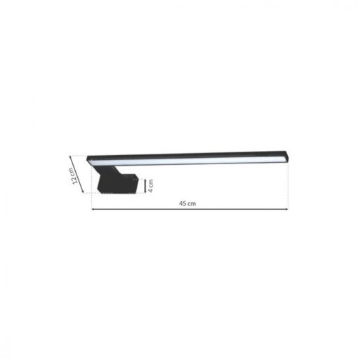 Wall lamp SHINE BLACK 45cm 11W LED