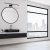 Wall lamp SHINE BLACK 60cm 13,8W LED