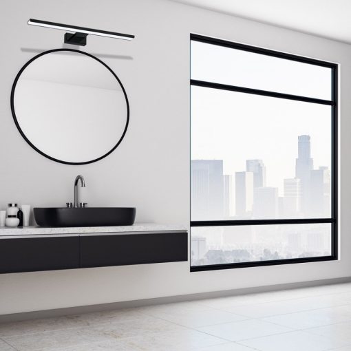 Wall lamp SHINE BLACK 60cm 13,8W LED