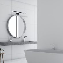 Wall lamp SHINE BLACK 60cm 13,8W LED