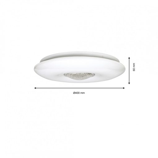 Ceiling  VELA 24W LED Ø400 mm Ściemnialny+ Pilot