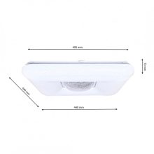 Ceiling  YAX 24W LED Ściemnialny+ Pilot