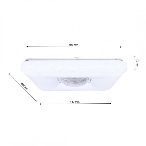 Ceiling  YAX 24W LED Ściemnialny+ Pilot