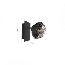 Wall lamp LOGAN 1xE14
