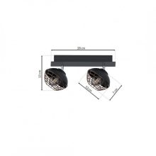 Ceiling  lamp LOGAN 2xE14