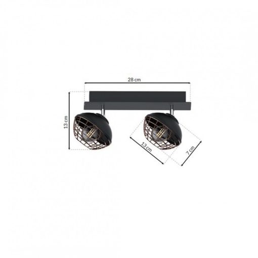 Ceiling  lamp LOGAN 2xE14