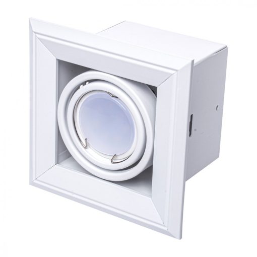 FLUSH-MOUNTED LAMP  BLOCCO WHITE 1x7W GU10 LED